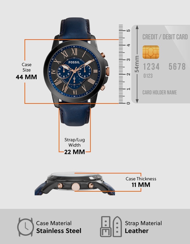 Fossil - Grant Men's Analogue Watch