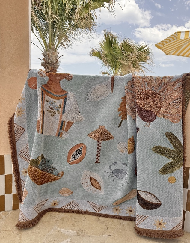 Good Throw Co - Summer Lovin Art Throw Rug