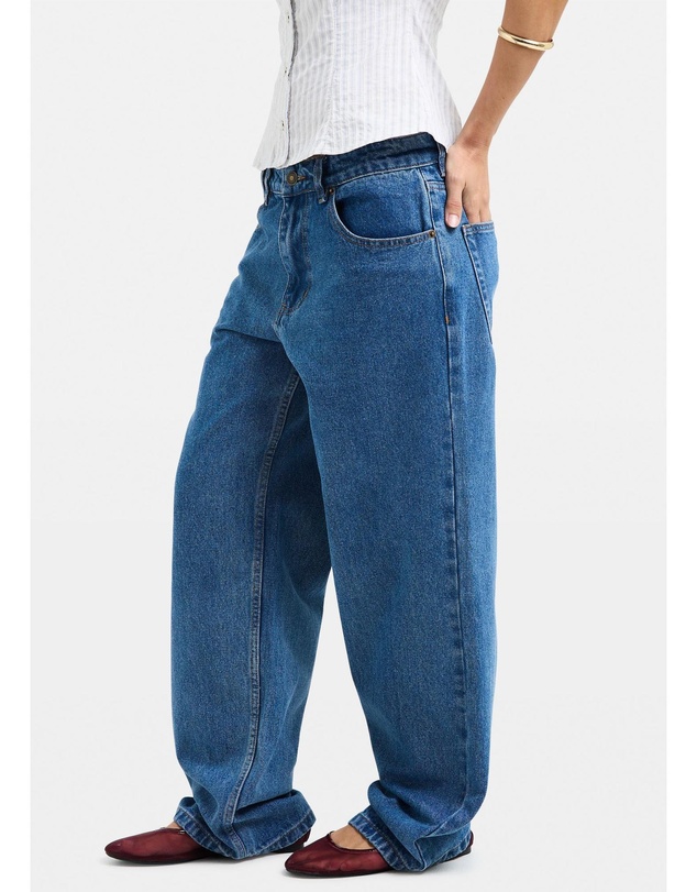 Insight - Bobby Baggy Dad Denim Jeans Petite