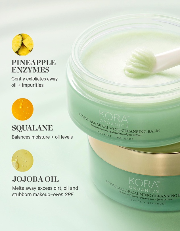 KORA Organics - Active Algae Calming Cleansing Balm 100g