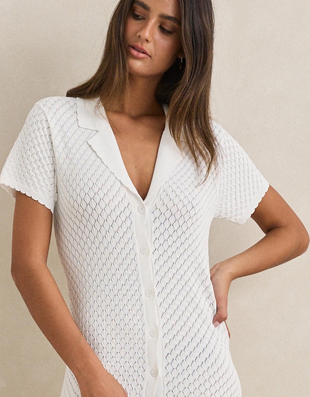 Rhythm - Gigi Knit Shirt Dress