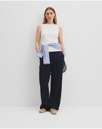 Country Road - High Neck Rib Tank
