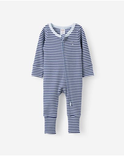 BLUE WHISPER-DENIM NAVY STRIPECUDDLE