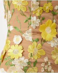 Honey and Beau - Enchanted Garden Strapless Dress