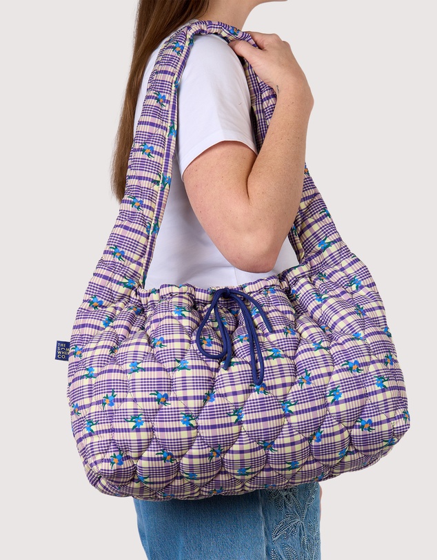 The Somewhere Co - Bluebell Quilted Shoulder Bag