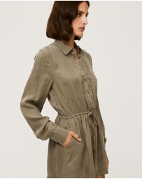Calli - Pam Cupro Playsuit