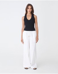 Forcast - Bronte Cotton Drawstring Pants