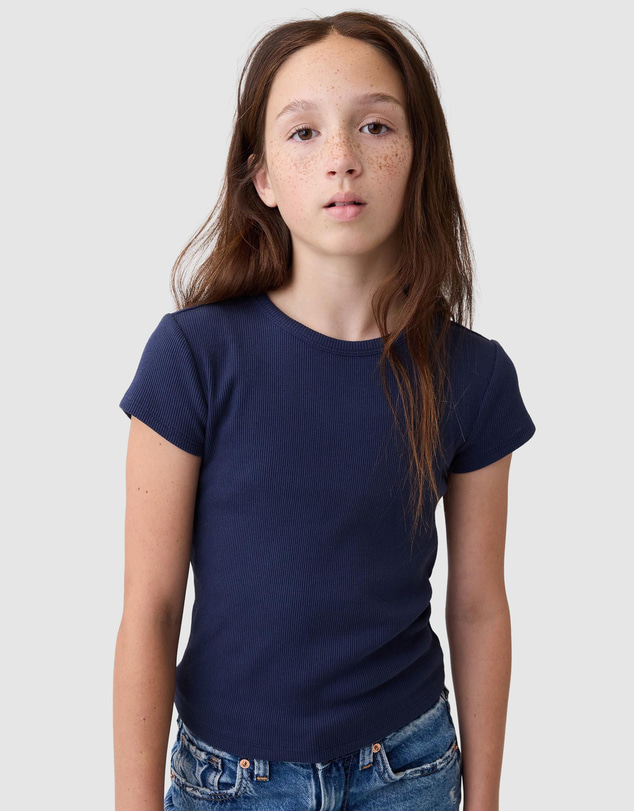 GAP - SS Perfect Rib Tee - Teens