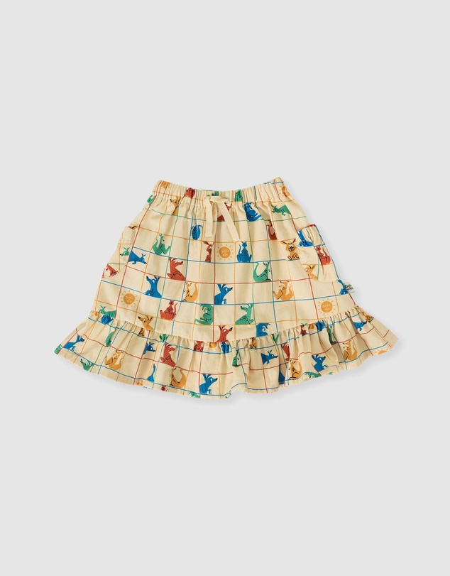 Goldie + Ace - Hopscotch Maya Pocket Skirt - Babies-Kids