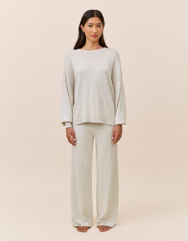 Papinelle - Cotton Cashmere Straight Leg Pant