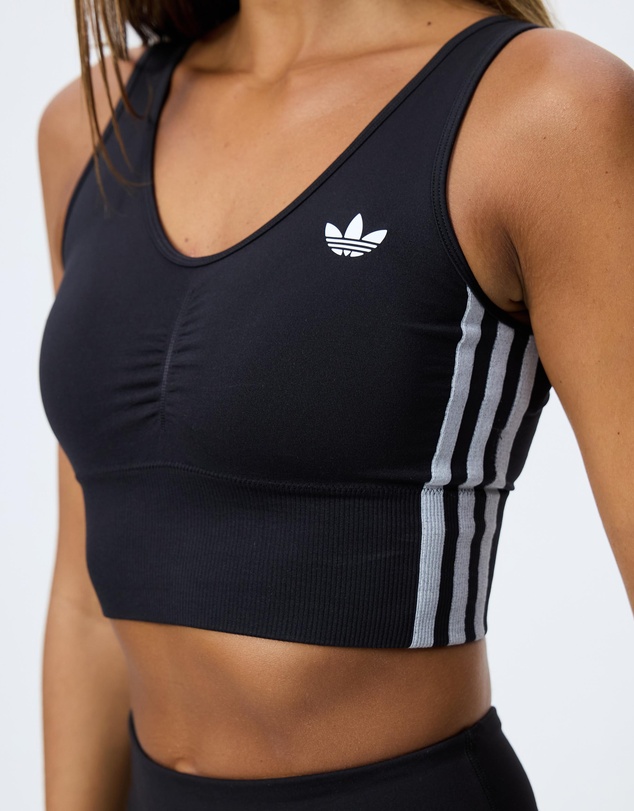 adidas Originals - Essentials Three Stripes Seamless Bralette