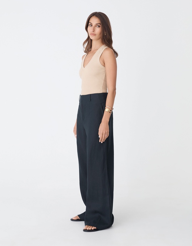 Forcast - Ivy Linen Wide Leg Pants