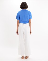 Amelius - Amabel Short Sleeve Crop Shirt