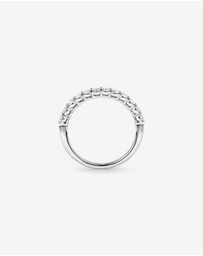 Michael Hill - 0.60 Carat TW Claw Set Round Brilliant Laboratory-Grown Diamond Wedding Ring in 14kt White Gold