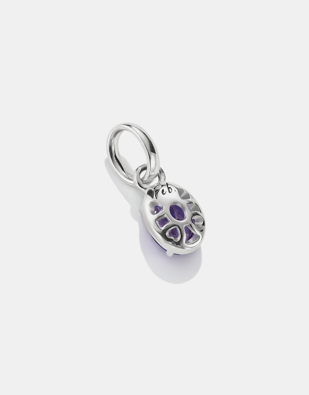 THOMAS SABO - THOMAS SABO Connect Charm Birthstone February