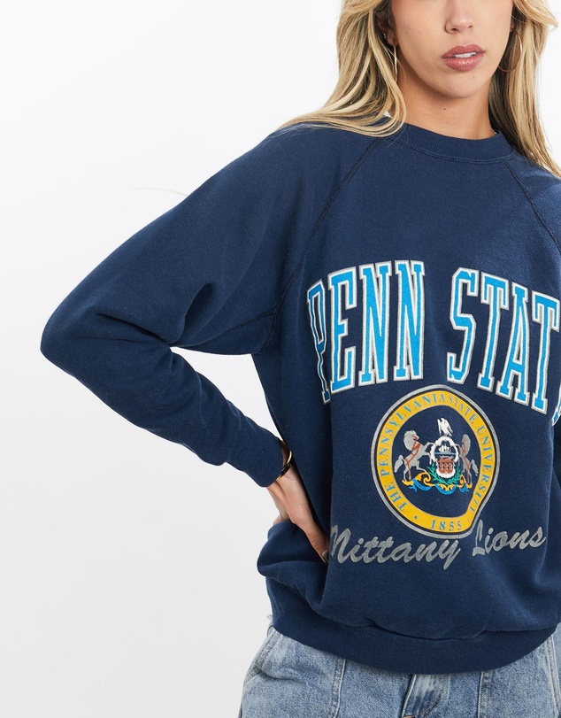 Vintage by The Real Deal - Pre Loved - Vintage 90s NCAA Penn State Nittany Lions Sweatshirt
