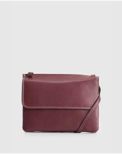 Evity - RFID Maya Leather Small Crossbody