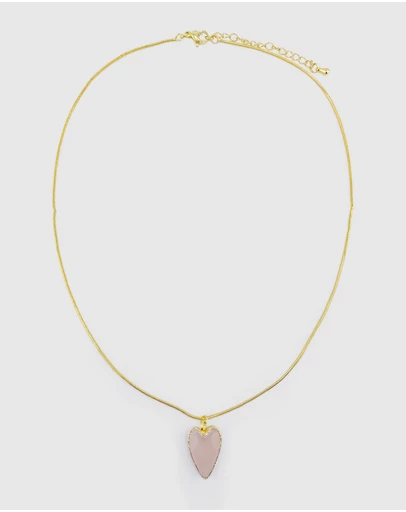 Miz Casa and Co - Priya Heart Necklace
