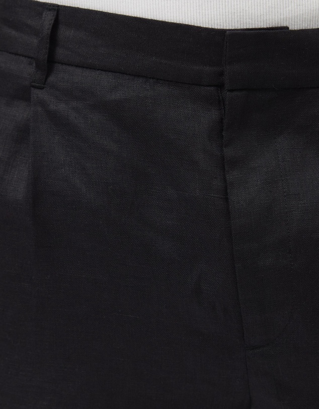 AERE - Holt Pleated Linen Shorts