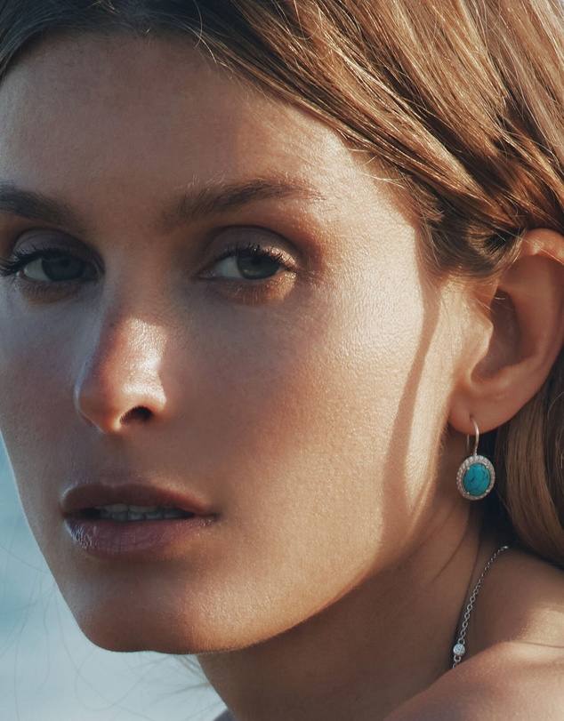 THOMAS SABO - THOMAS SABO Earrings with Turquoise Oval Stones