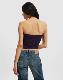 Cotton On - Scarlette Trim Detail Tube Top