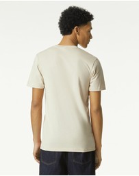 American Apparel - Unisex Henley Short Sleeve CVC T-Shirt