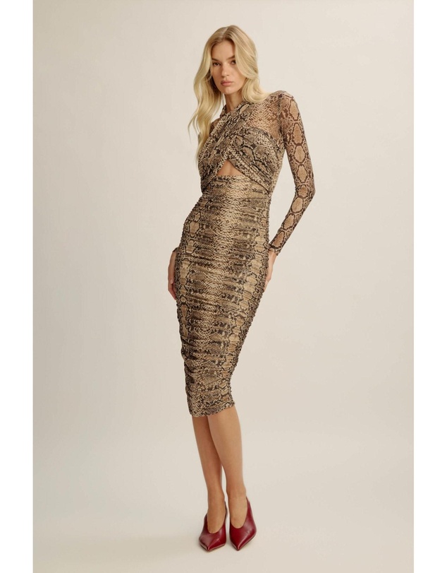 Bardot - Aliyah Printed Midi Dress