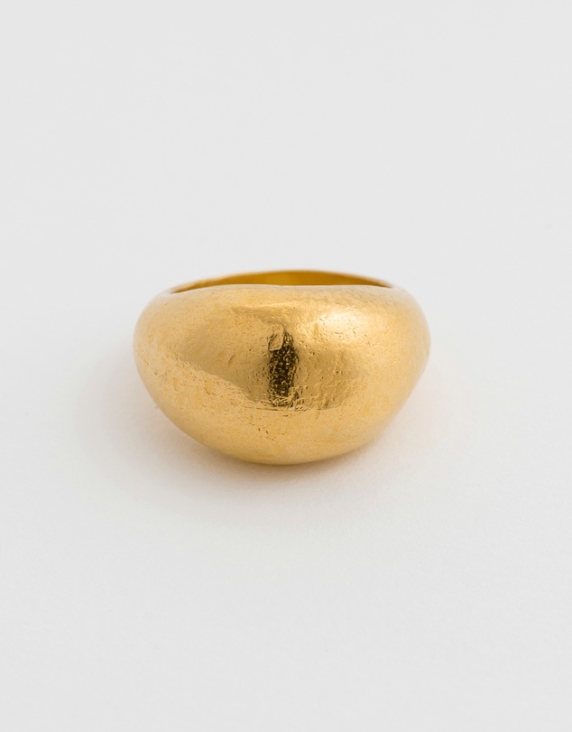 Kirstin Ash - Golden Light Dome Ring