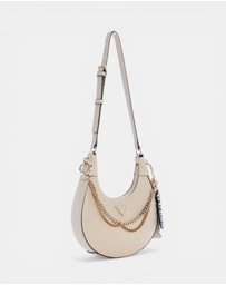 GUESS - Light Taupe Davina Shoulder Bag