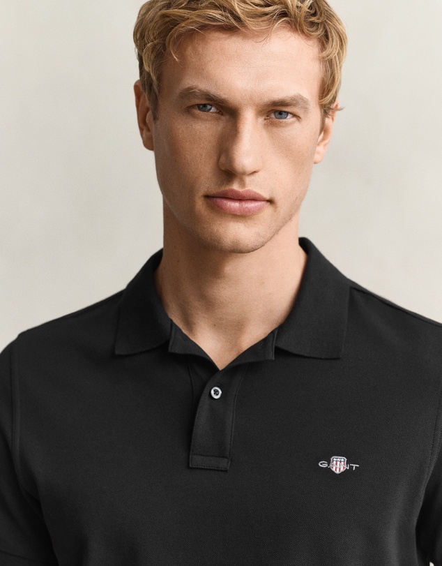 Gant - Regular Fit Shield Piqué Polo Shirt
