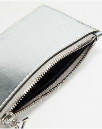 Calvin Klein - 6cc Metallic Zip Cardcase