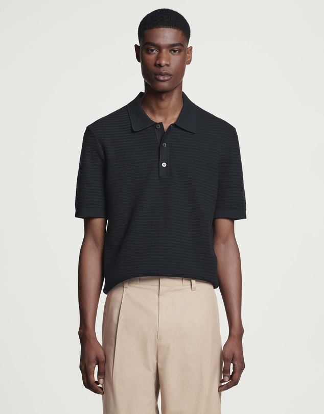 COS - Guy Cotton Stitch Polo
