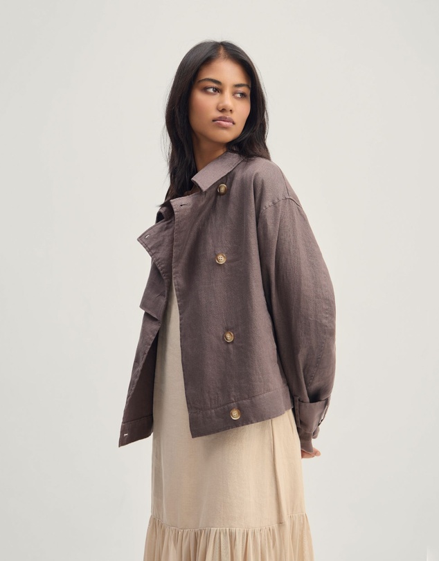 Oxford - Griffin Linen Bomber
