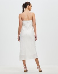Third Form - Paisley Bias One Shoulder Midi Dress
