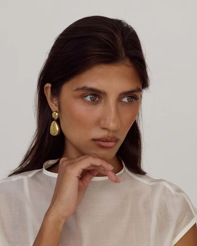 CENDRE - Cora Earrings 14k Gold