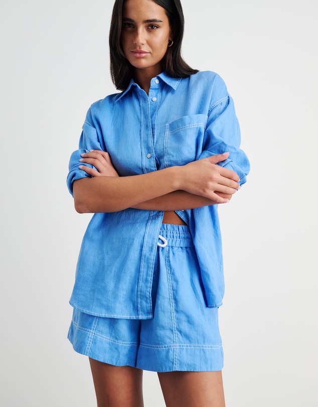 Jag - Gigi Linen Pull On Short
