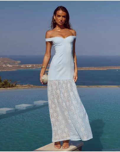 Runaway the Label - Shayla Off Shoulder Maxi Dress
