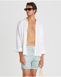 Aqua Blu Australia - Evergreen Boardshorts