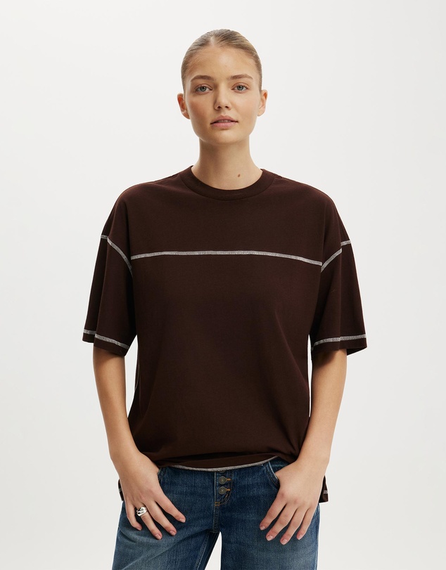 Cotton On - Boxy Short Sleeve Tee