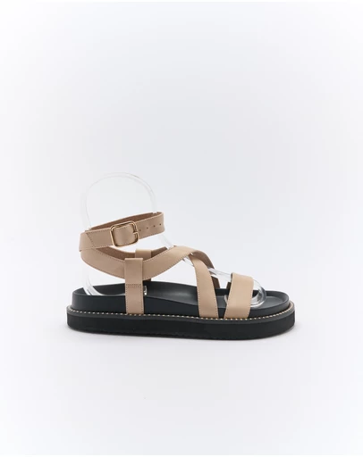 Walnut Melbourne - Presly Leather Sandal