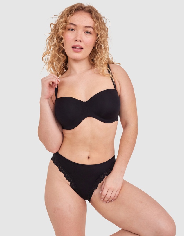 Bras N Things - NKD Lightly Lined Multiway Bra - Black