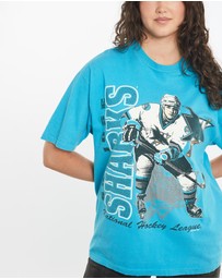 Vintage by The Real Deal - Pre Loved - Vintage 1992 NHL San Jose Sharks Tee