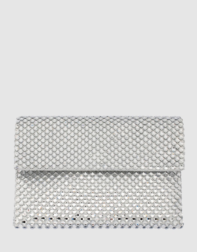Olga Berg - Scarlett Crystal Clutch