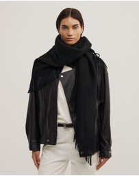 Witchery - Fringe Triangle Scarf