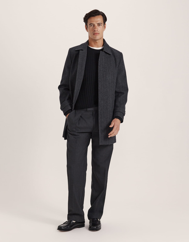 SABA - Henry Wide Pleat Pant