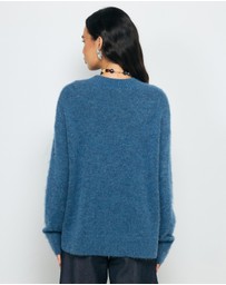 AERE - Jori Wool Blend Oversized Knit Jumper
