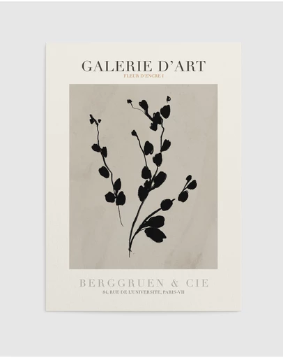 Olive et Oriel - Fleur D'Encre I