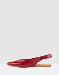 Rollie - Pointed Slingback Flat