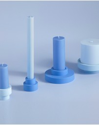 porter green - flipp sml silicone unbreakable candle holder set