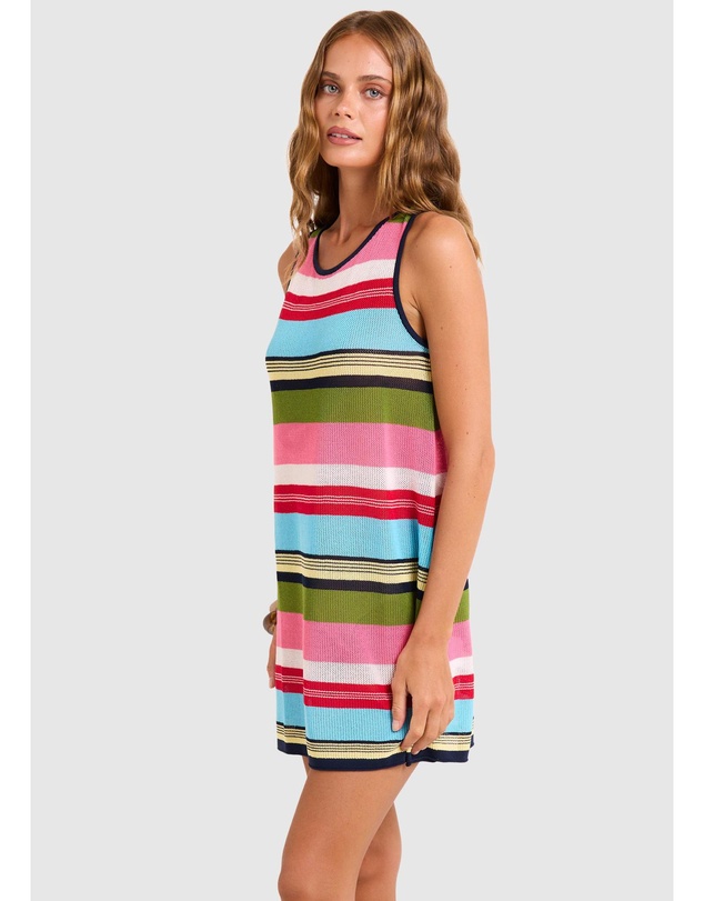 Subtitled - Alicante Stripes Knit Mini Dress